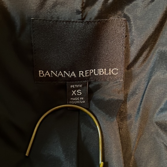 Banana Republic plum and black chenille tweed wrap jacket - Picture 4 of 5